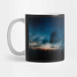 Blurred Trees at Dusk Mug